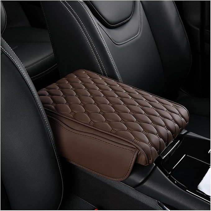 Car Center Console Cover for KIA Sorento (7seats) 2013-2014, Thick Armrest Cushion Pad with Side Storage Pockets, Center Console Protector, Arm Rest Cover for Cars, SUVs & Trucks