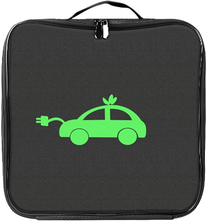 Waterproof EV Storage Bag, Cable Cover, Wear-resistant, Lightweight, EV Organizer for Electric Vehicle, Square Shape
