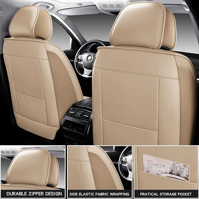 Seat Covers, Car Seat Covers Front Seats, Car Seat Cover, Car Seat Protector Waterproof,Seat Covers Carseat Cover Universal Fit for Most Cars