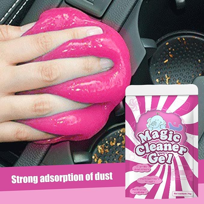 Car Gel Cleaner - Car Accessories Keyboard Cleaner, Car Cleaning Mud, Multipurpose Car Putty Auto Detailing Tools Car Interior Cleaner Accessories for All Car Interior Keyboard Cleaner