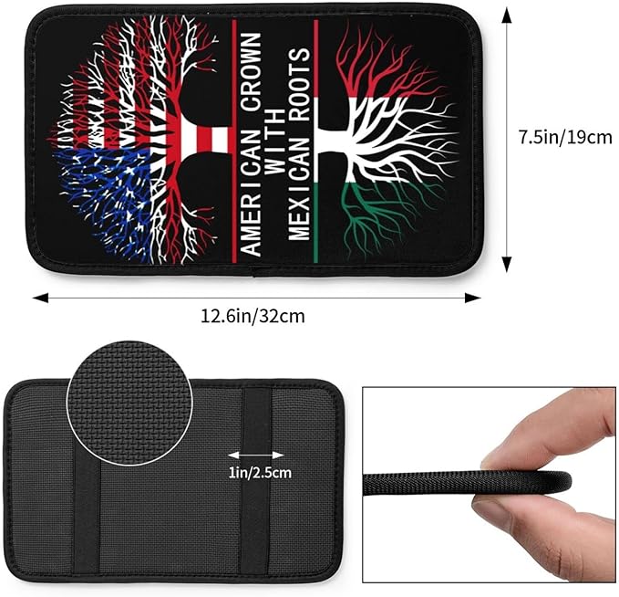 DARLEKS Car Armrest Cushion Auto Center Console Cover Pad Car Handrail Box Universal Decoration Mat