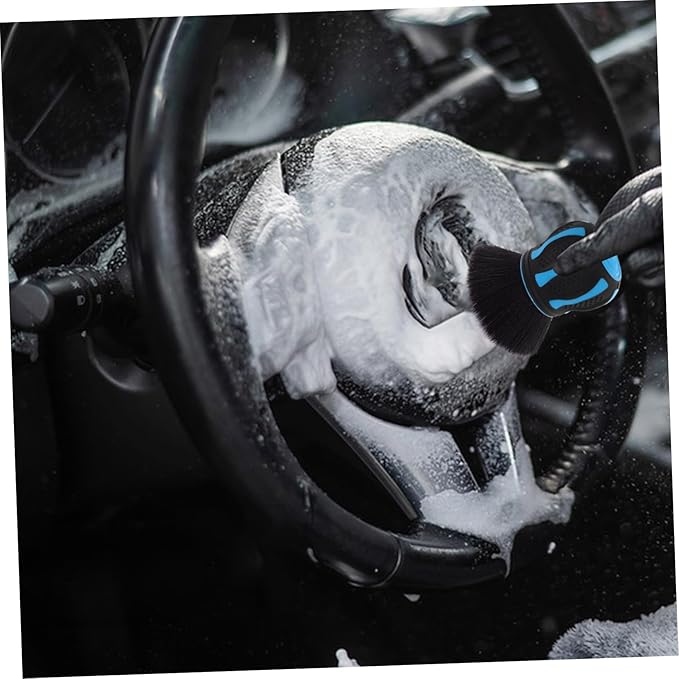 GLEAVI 2pcs Car Vent Cleaner Brush Detailing Tool for Interior Cleaning Multi-Functional Design for and Car Detailing Stylish Base for Easy Handling