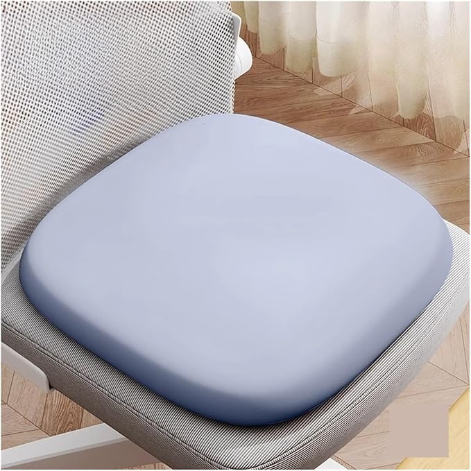 Memory Foam Car Seat Cushions with Lumbar Support - Cool and Breathable Comfort for Car and Office Seats(H,45x45cm)