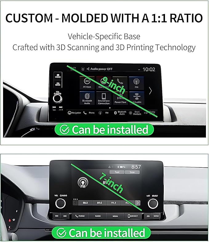 Magnetic Car Phone Mount for Honda Civic 2022-2026 / Acura Integra 2023-2025, for MagSafe Strong Magnets Cell Phone Holder 7/9-Inch Touchscreen Cradles, for iPhone Samsung Galaxy Google