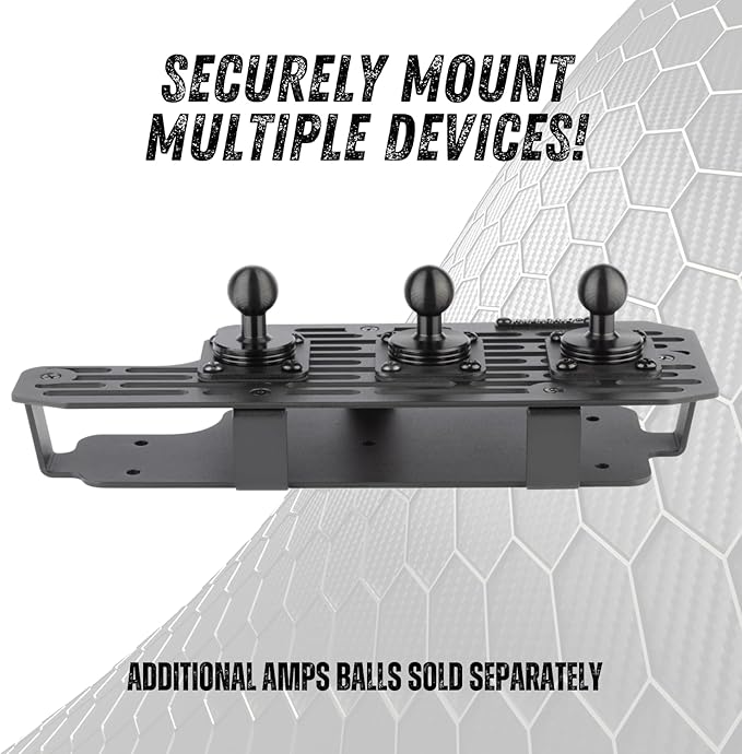 Bulletpoint RubiGrid Metal Dash Mount Phone Holder Compatible with 2022+ Toyota Tundra & 2023+ Toyota Sequoia (Magsafe Compatible)