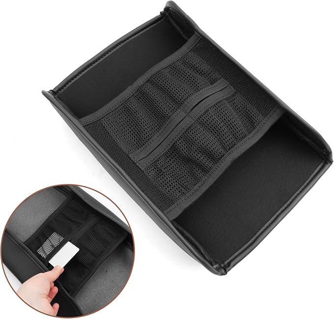 SKTU for 2024 2025 2026 Ford Ranger Armrest Cover for 2024 2025 2026 Ford Ranger Center Console Cover 2024 2025 2026 Ranger (XL/XLT/Lariat/Raptor) Armrest Pad Ford Ranger 2024 2025 2026 Accessories