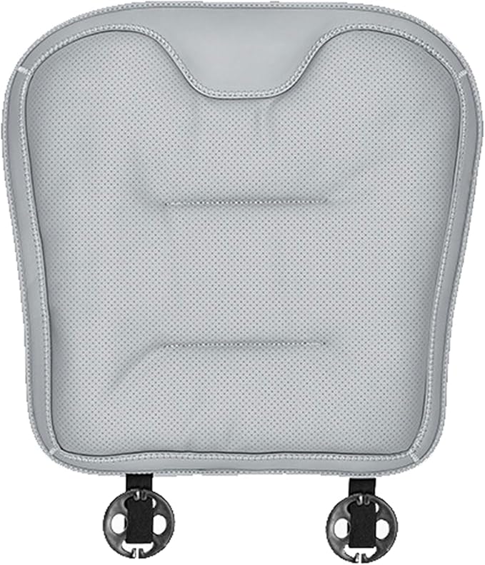 Car Seat Cushion for Porsche Macan 2015-2025-pr, Breathable Non-Slip Driver Seat Pad Ergonomic Memory Foam for Long Driving Car Office,A/2Pcs-Grey