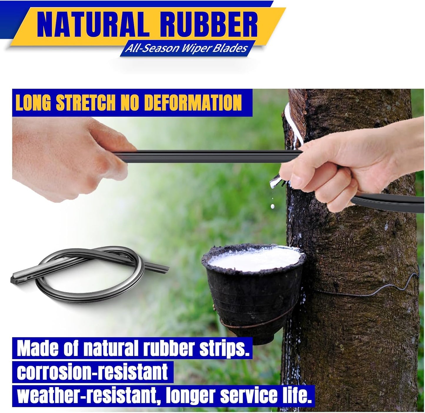 3 wipers Replacement for 2017-2023 Acura RDX Nissan Murano Infiniti QX50, Windshield Wiper Blades Original Equipment Replacement - 26"/18"/12" (Set of 3)