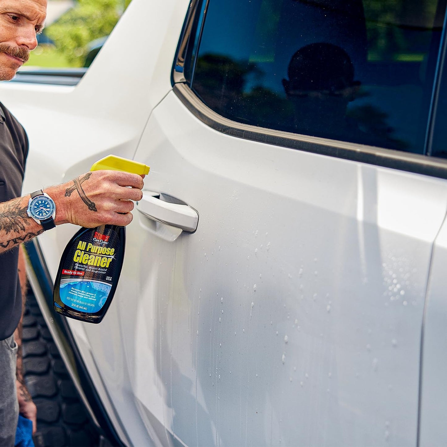 Stoner Car Care 92694 All Purpose Cleaner Powerful Water-Based Cleaner and Degreaser, Easily Removes Dirt, Grease, Stains, and More, Multi-Purpose, Multi-Surface, Ready to Use, 22 Fl Oz, Pack of 1