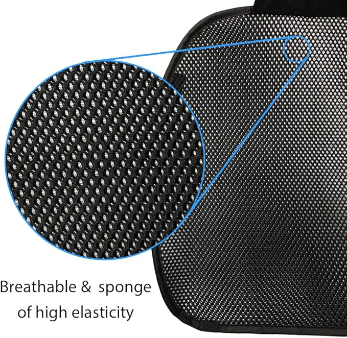 Big Ant Breathable Car Seat Cushion, 1PC Car Interior Seat Cover Cushion Pad Mat for Auto Supplies Home Office Chair (Black)