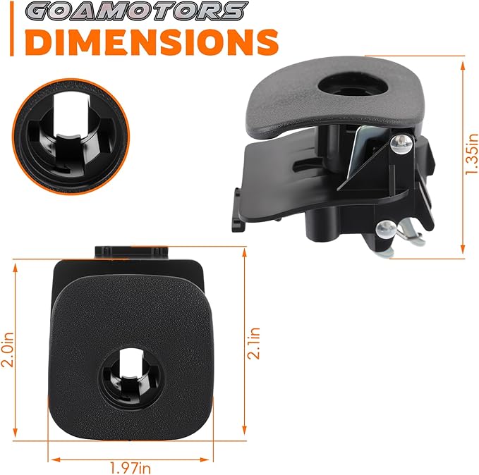 10328822 Black Glove Box Latch Lock Handle for Chevy Corvette C5 1997-2004