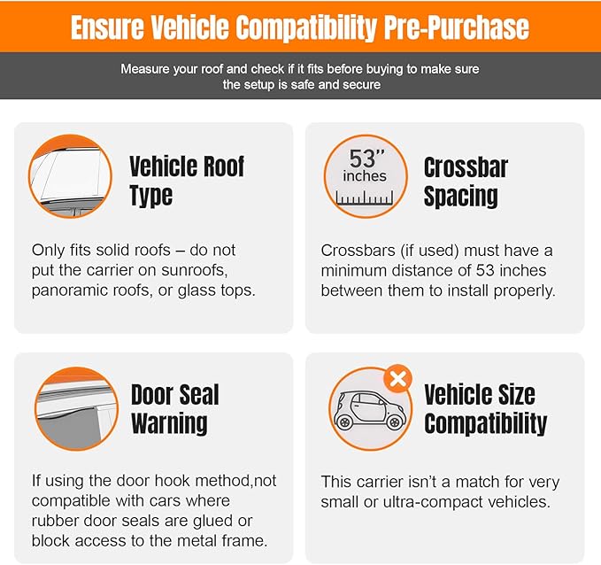 Sailnovo Rooftop Cargo Carrier Roof Bag,20 Cubic feet Soft PVC Waterproof Roof Bag for Most Vehicles with/Without Rack with Strap,Anti-Slip Mat,Padlock,Foldable Car Top Carrier for Road Trip Camping