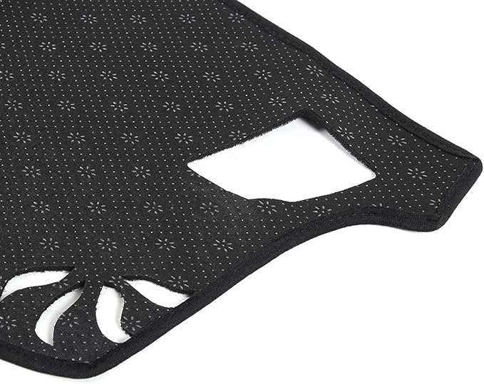 Dash Mat Dashboard Cover for M-itsubishi Outlander 2023 2024 Accessories, Dash Cover Mat Pad Carpet Non-Slip Dashboard Cover Mat Sun Protection (with HUD)