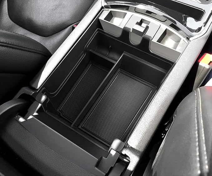LFOTPP 2026 Passport Center Console Organizer for 2026 Honda Passport Accessories ABS Plastic Armrest Console Glove Tray Compatible with 2026 Honda Passport RTL/TrailSport/TrailSport Elite