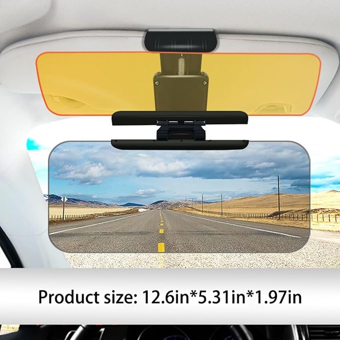 Car Sun Visor Extender-Glare Reflect Light Sun Visor Anti-Ultraviolet Business Vehicle Automobile Suppliesused Both Day and Night Plastic for Vehicles Sunshade