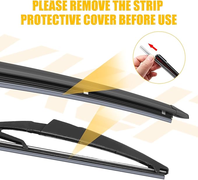 MIKKUPPA 24"+20"+11" Windshield Wiper Blades Replacement for Ford Escape 2020 2021 2022 2023 2024 Original Factory Quality All Season Front Rear Wiper Blade Set - (Pack of 3)