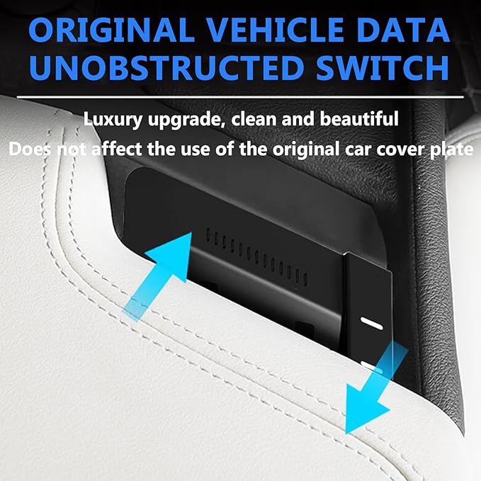 Car Wireless Charger for Cadillac CT5 (2020 2021 2022 2023 2024) Cigarette Lighter Accessories, 15W Wireless & 27W USB Fast Charging Tray for i-Phone Sam-Sung