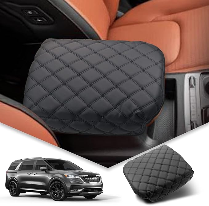 BIBIBO for 2025 2026 Kia Carnival Center Console Armrest Cover:2024 2025 2026 Kia Carnival Accessories 2022-2025 Kia Carnival Arm Rest Cover Kia Carnival Console Cover,2024 2025 Kia Carnival Armrest