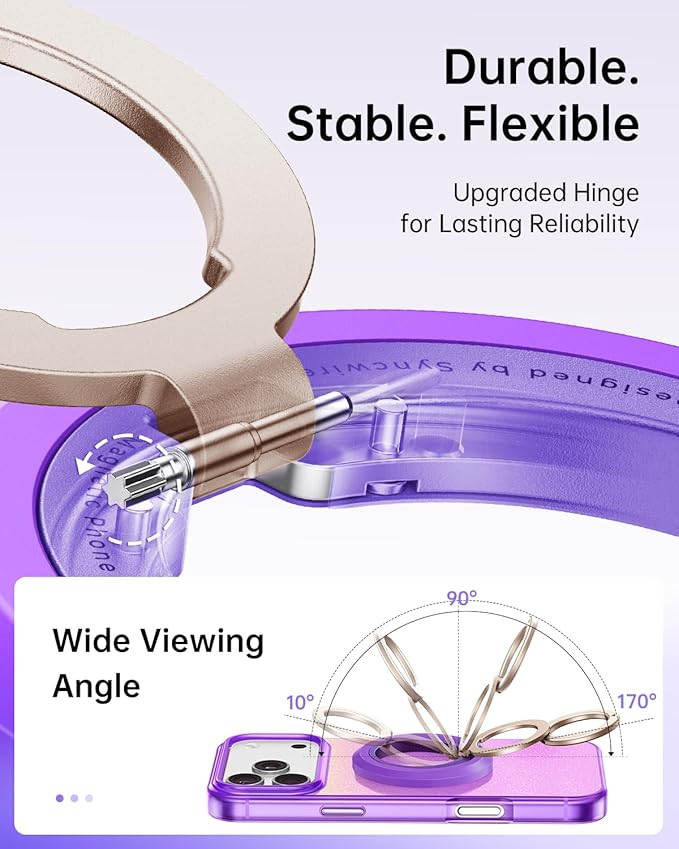 SYNCWIRE for MagSafe Phone Grip, Valentine's Galentine's Day Birthday Gifts for Her Women Mom Girlfriend Best Friends Sister Wife Teen Girl Magnetic Phone Ring Holder Kickstand