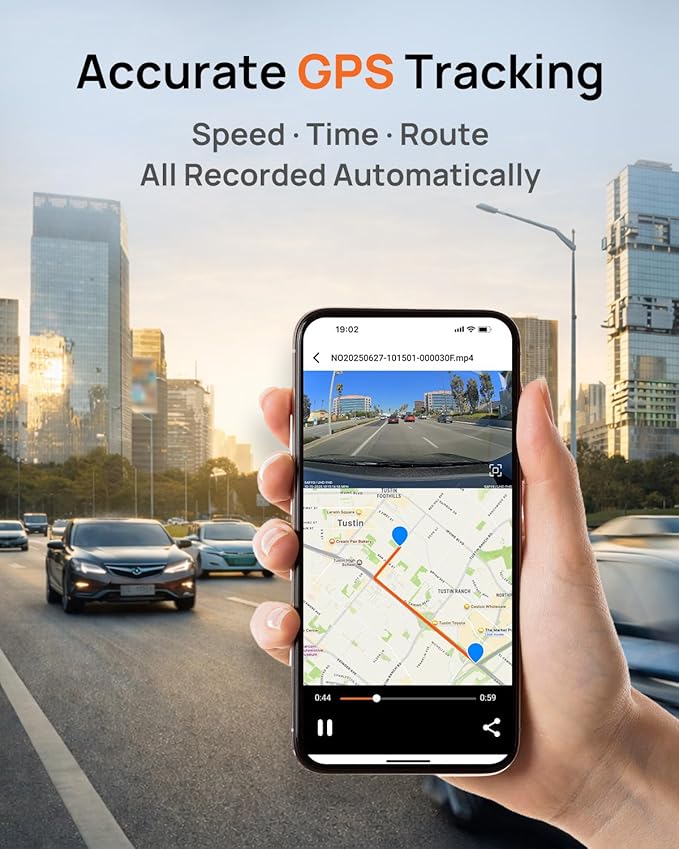 BlackVue SAFY9 2CH 256GB Dashcam - 4K+1080P Dash Cam Front and Rear, HDR Front, AI Night Vision, SD Card Included, Wi-Fi, GPS, 24-Hour Parking Guard, LCD Display