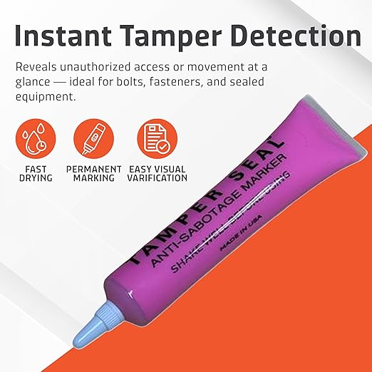 Next Phase – Hot Pink Tamper Seal Inspection Paint – Tamper-Proof Security Marker for Bolts, Fasteners & Assemblies – Quick-Drying – Automotive & Industrial Use – 1.5 oz Hot Pink