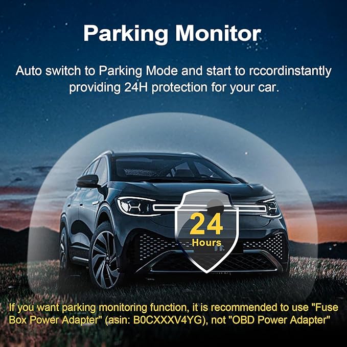 Mangoal 4K Dash Cam fit for Ford 1st Gen Maverick 2022-2024(Model A), XL XLT Lariat, Integrated OEM Look, UHD 2160P Video, Built-in WiFi, G-Sensor, Loop Recording, Free App, GPS, 64GB Card
