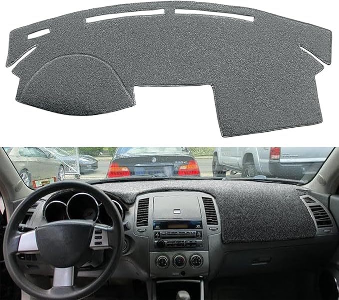 Yiz Dash Cover Mat Custom Fit for Nissan Altima 2005 2006 Dashboard Cover Pad (05-06 Dark Gray) J57