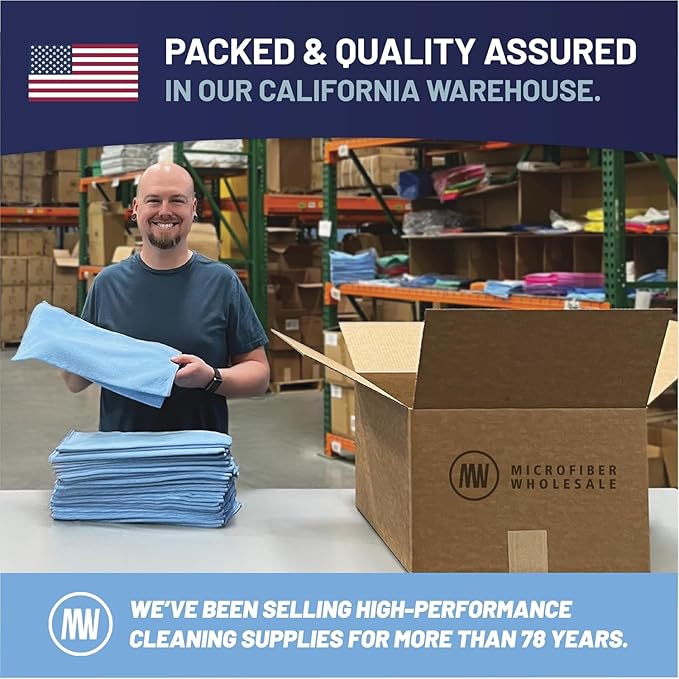 MW Pro Microfiber Cleaning Cloth | Gray | 36 Pack | 16” x 16” | All Purpose Microfiber Towels - Clean, Dust, Polish, Scrub, Absorbent
