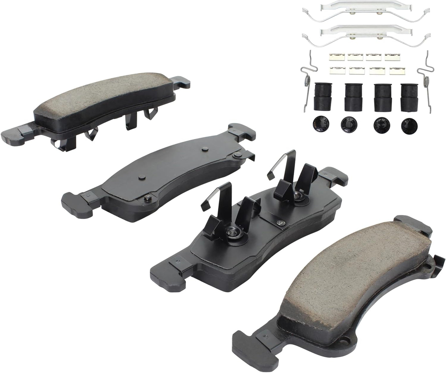 Premium Ceramic Front Brake Pads (1001-0934C) Compatible with Ford Expedition 2003-2006, Lincoln Navigator 2003-2006