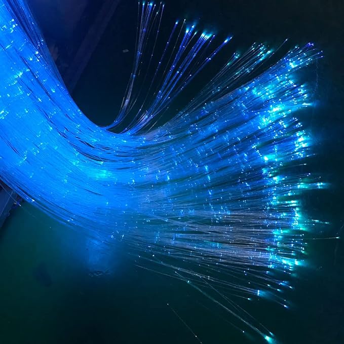 Ultra-Bright PMMA Plastic End Glow Optical Fiber Light for Fiber Optic Star Ceiling Light lamp Starlight Headliner kit for car Home(0.029in diameter/8858ft Per roll)