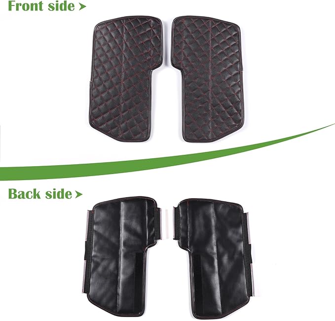 Center Console Armrest Cover Protector Pad Compatible with Toyota Tundra Sequoia 2022-2025 Leather Car Console Armrest Seat Cushion Waterproof Armrest Cushion Lid Interior Accessories (Style B)