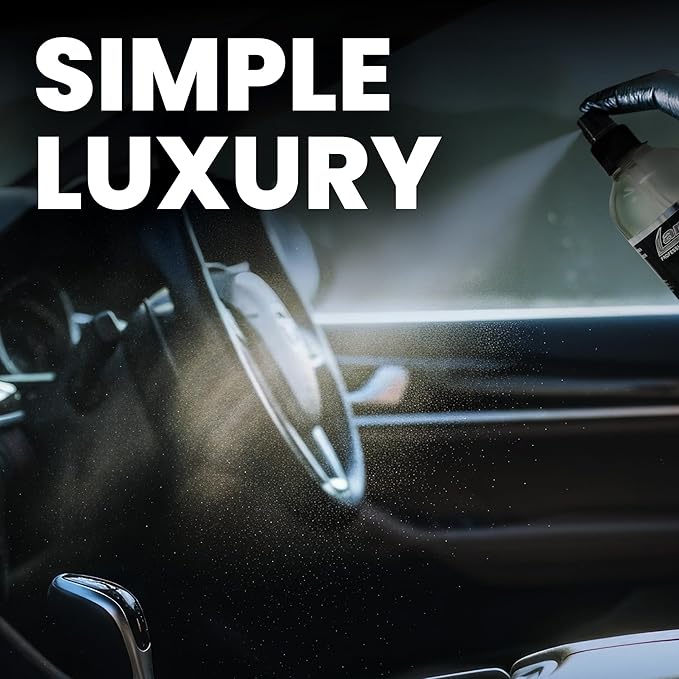 Lane's Premium Car Air Fresheners - Lemon Scent Water Based - 4oz Odor Neutralizer For Pet & Food From Car Interior Leather, Carpet, Upholstery Great For Cars, Trucks, SUVs, RVs & More
