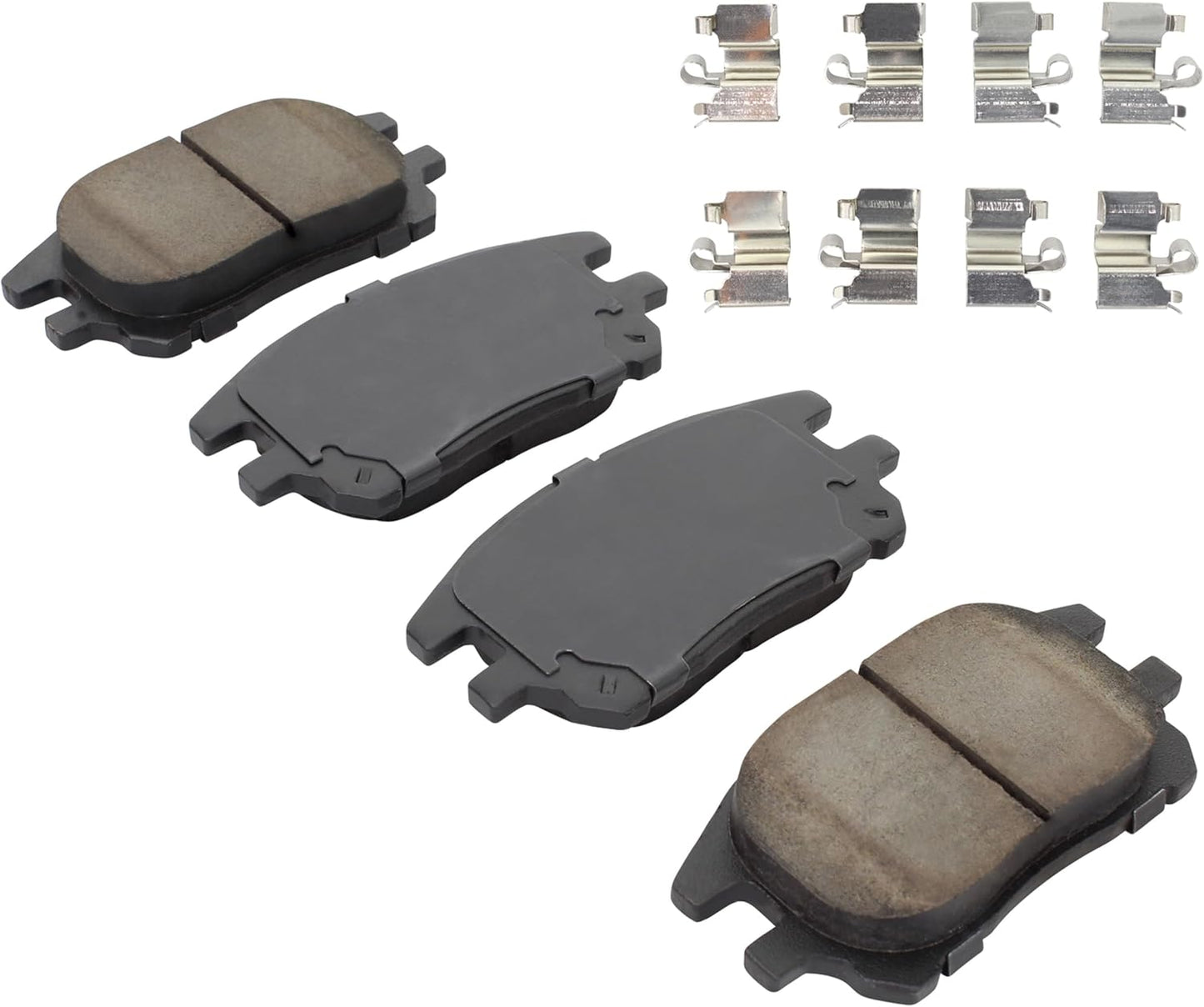 Premium Semi-Metallic Front Brake Pads (1001-0930M) Compatible with Lexus RX300 2002-2003