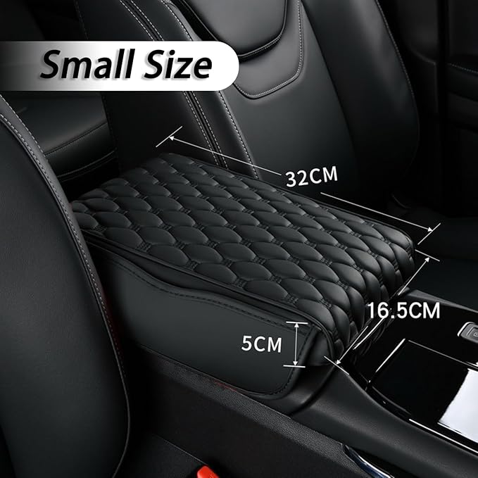 Car Center Console Cover for KIA Sorento (7seats) 2013-2014, Thick Armrest Cushion Pad with Side Storage Pockets, Center Console Protector, Arm Rest Cover for Cars, SUVs & Trucks