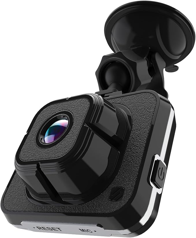 Scosche DDVRS0916G-SP 1080P Full HD Dash Cam with 2.2" Screen - Dash Camera DVR for Cars - Front View Dashcam Recorder with Enhanced Night Vision - 24/7 Parking Mode Car Security Video Surveillance