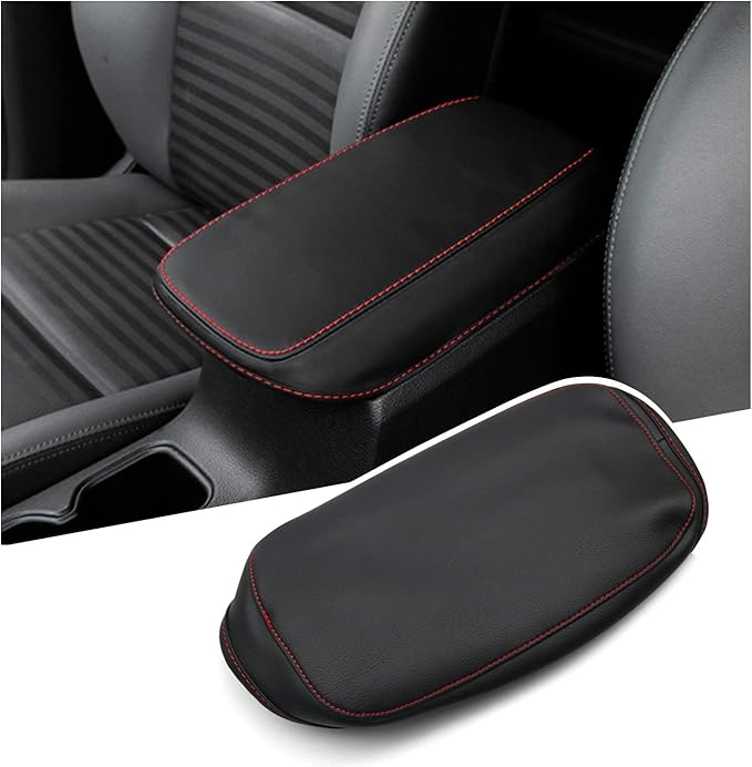 SHAOHAO 2022 2023 Kona Armrest Cover Compatible with 2018-2022 2023 Hyundai Kona Accessories 2022 2023 Kona SE, SEL, N Line, Limited Center Console Cover Kona Arm Rest Cover Soft Pad Protector