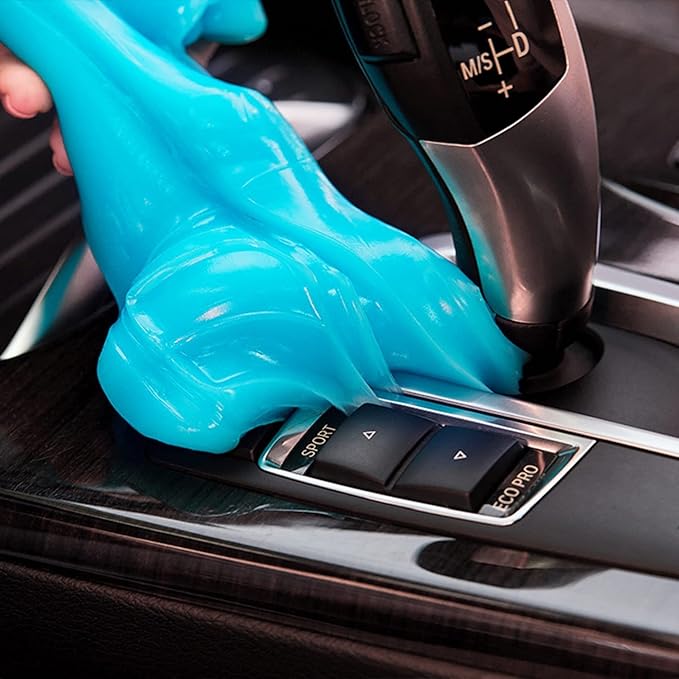 Car Cleaning Gel for Audi SQ6 e-tron 2025, 200g × 2 Pack Car Interior Cleaner Slime, Auto Detailing Tools, Auto Dust Car Crevice Cleaner