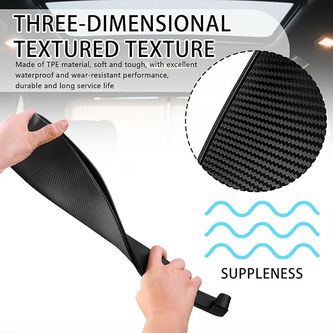 2PCS Car Seat Gap Filler Organizer with Charging Port,Upgrade Cars Gap Filler with Larger Storage Space Reducing Item Loss,Flexible No Drop Seat Guard for Car Storage Organizer