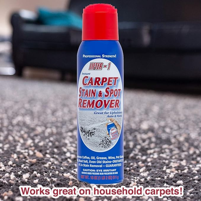 Carpet Spot Remover, Stain and Red wine Remover, and Spot Treatment for Oil, Grease, Urine, Cleaning Performance for Rugs, Upholstery, Fabrics Pack of 2