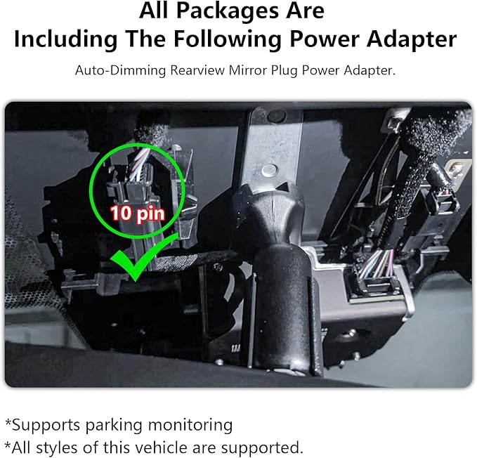 Front 4K & Rear 1080p Dash Cam Custom Custom for Lexus RX 2023 2024 2025 2026(Model C),RX 350 350h 450h 500h Premium Luxury F Sport etc,OEM Look,UHD 2160P Video,Parking Mode,WiFi & App,128GB Card