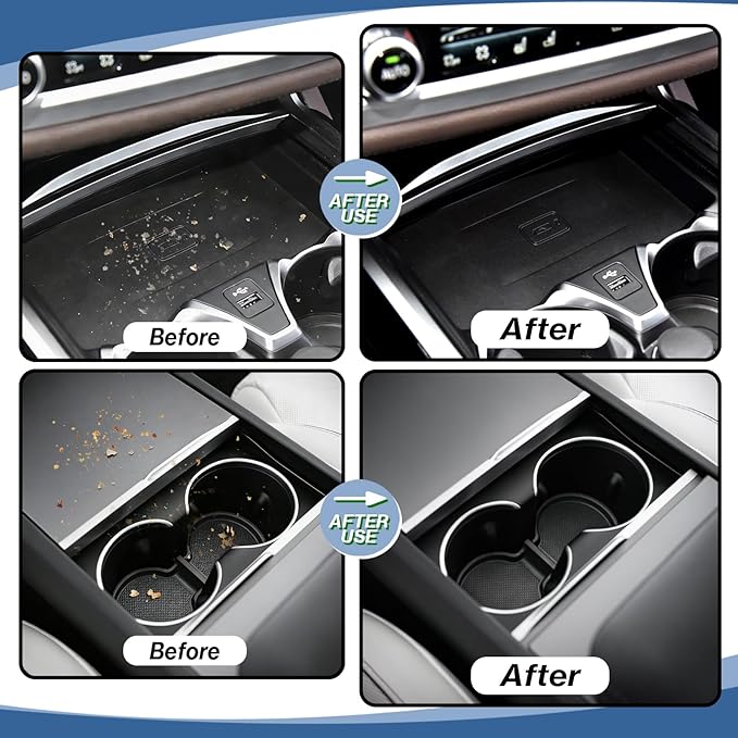 Car Cleaning Gel, Reusable Car Cleaning Putty for Interior Detailing, Dust Cleaning Gel for Air Vents, Cup Holders, Dashboards, Keyboard & Hard-to-Reach Areas, 80g, Yellow