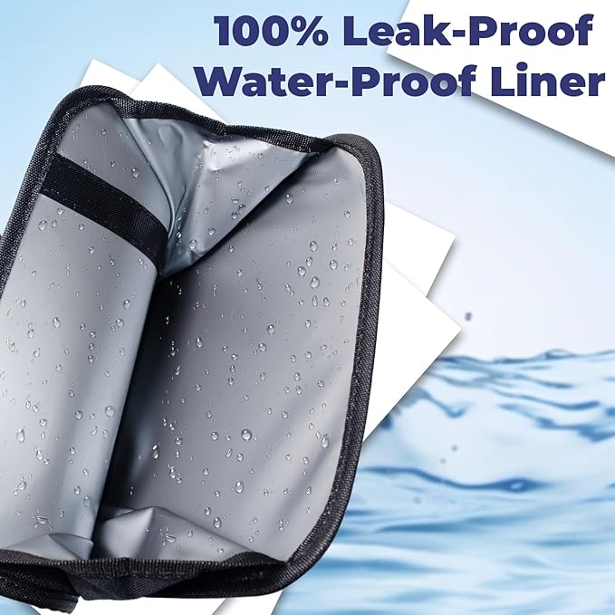 Car Trash Can, Foldable Trash Can Collapsible Hanging Trash Bag for Car Seat, 2 Gallons Leakproof Garbage Bags, Cars Must Haves Interior Accessories Essentials