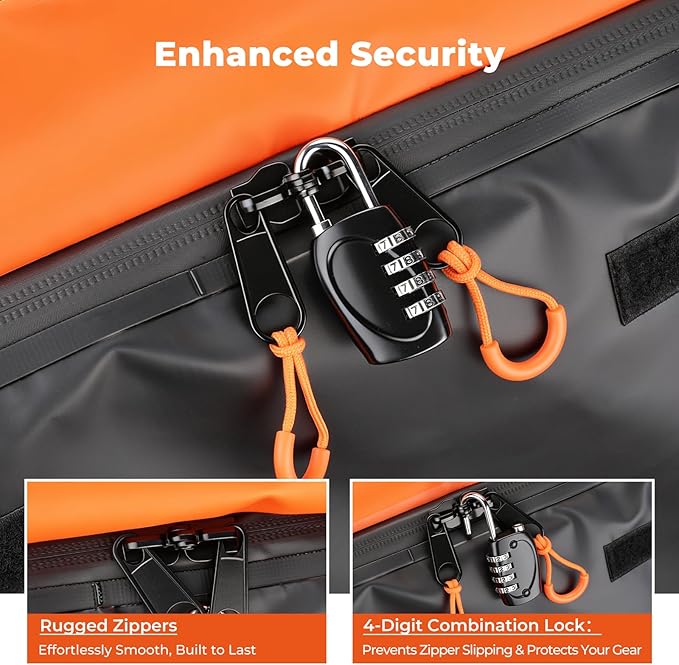 Hitch Mount Cargo Carrier Bag, Waterproof Soft Shell 20 Cubic Feet, Universal for Truck Pickup with Hitch Basket, 8 Reinforced Straps, Solid Buckles,Reflective Strip,Carry Handles,Combination Lock