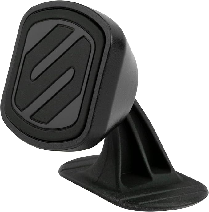 Scosche MMDSD-RP MagicMount™ Select Mini Magnetic Car Phone Holder - Strong Magnet Mount for iPhone and Android - Secure Magnetic Cell Phone Mount for Car Dash - Universal 360° Mobile Cellphone Holder