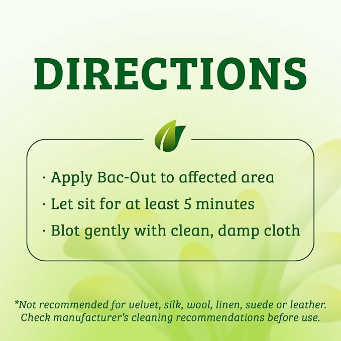 Biokleen Bac-Out Enzyme Cleaner and Stain & Odor Remover for Pet Stains, Laundry, Diapers, Wine, Carpets, & More, Eco-Friendly, Non-Toxic, Lime Scent, 128 Ounces