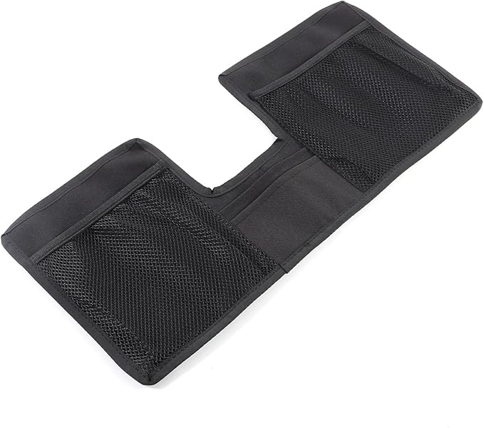 Car Glove Box Cover Storage net Bag Storage Bag Compatible with Ineos Grenadier 2020-2025 Oxford Cloth Car Glove Box External Adhesive Storage Bag Organizer Interior Accessories