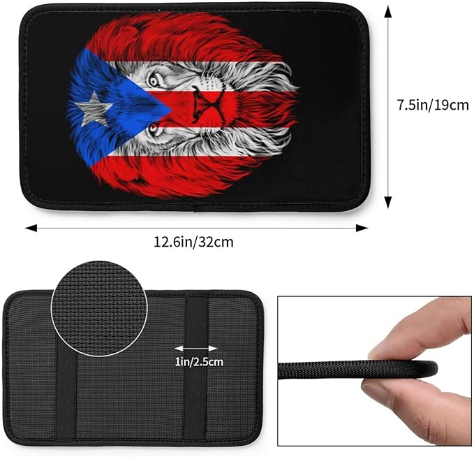 DARLEKS Car Armrest Cushion Auto Center Console Cover Pad Car Handrail Box Universal Decoration Mat