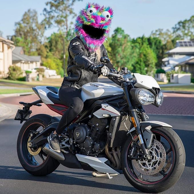 Moto Loot Helmet Cover for Motorcycle Helmet, Fun Rides and Gifts