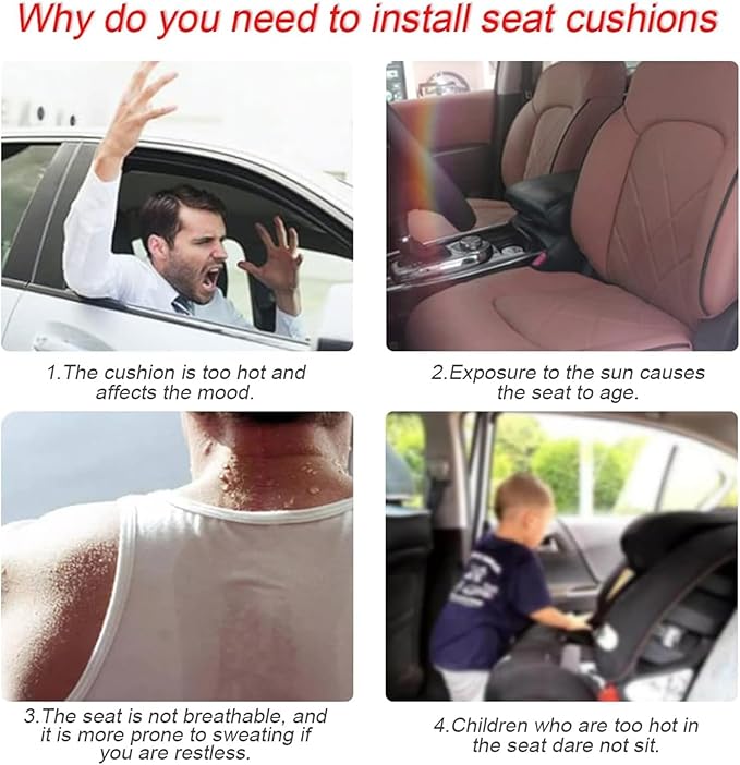 Plush Car Seat Covers Full Set for Sedan, SUV, Truck - Universal Soft Fuzzy Front and Rear Seat Cushion Protectors | Non-Slip, Warm, Machine Washable (Gray, 3-Piece)