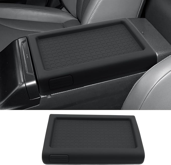 CDEFG for 2026 Toyota RAV4 Center Console Cover for 2026 Toyota RAV4 Accessories Armrest Cover Middle Console Pad with Storage